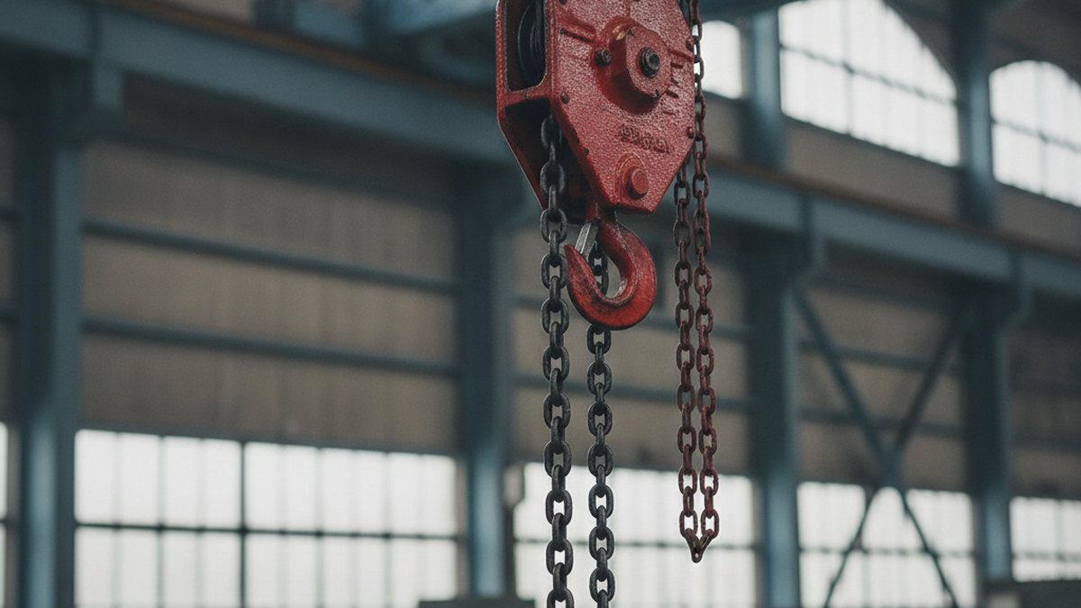 チェーンブロック・手動天井クレーンの点検｜法令義務と点検項目を解説